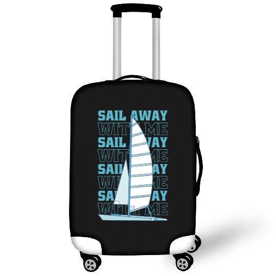 Sail together boat sailing sea Sail together boat Luggage Covers