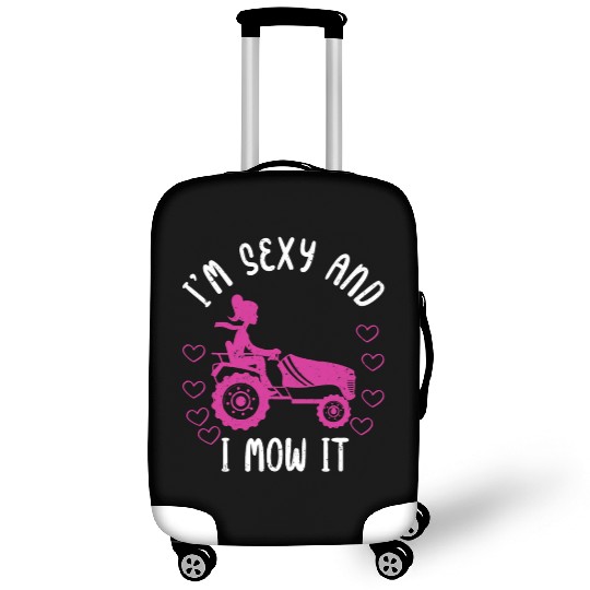 I'm Sexy and I Mow It Lawn Mowing Gardening Lover Luggage Covers