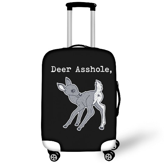 DEER ASSHOLE Luggage Covers