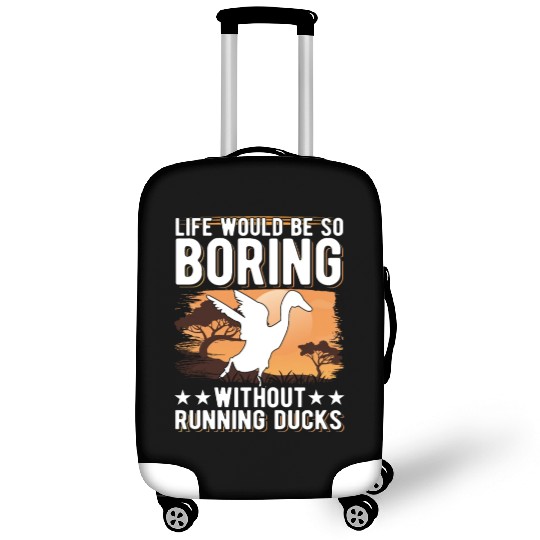 Running Duck Gift Bottle Luggage Covers