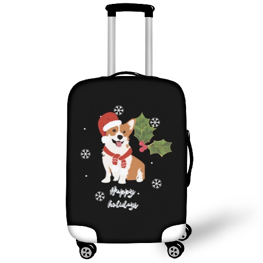 happy holidays Luggage Covers