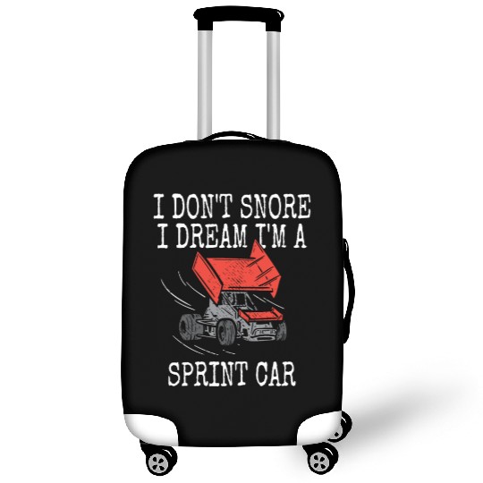 I Don't Snore Sprint Car Racing Dirt Track Racer S Luggage Covers