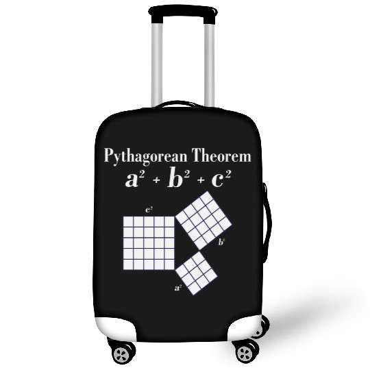 Nerdy Pythagorean Theorem Triangles Math Teacher Luggage Covers