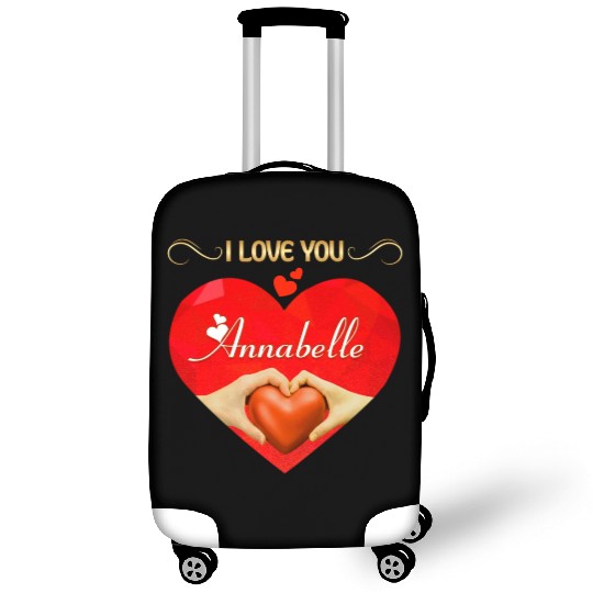 I love you Annabelle Luggage Covers