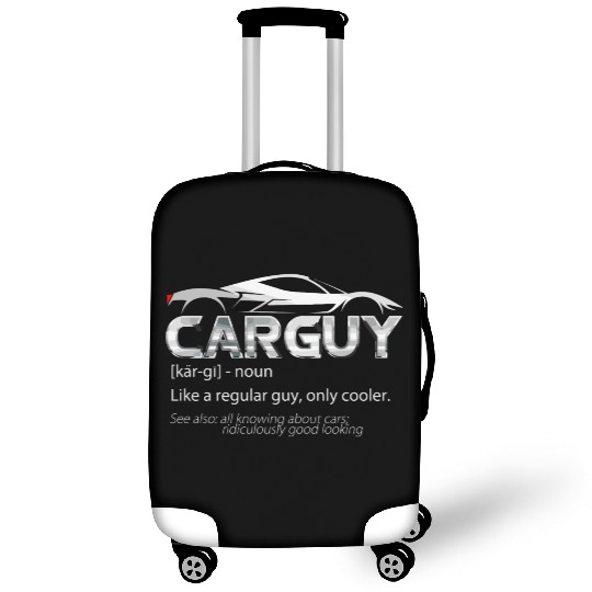 Car Guy Sport Car Lover Funny Car Mechanic Luggage Covers