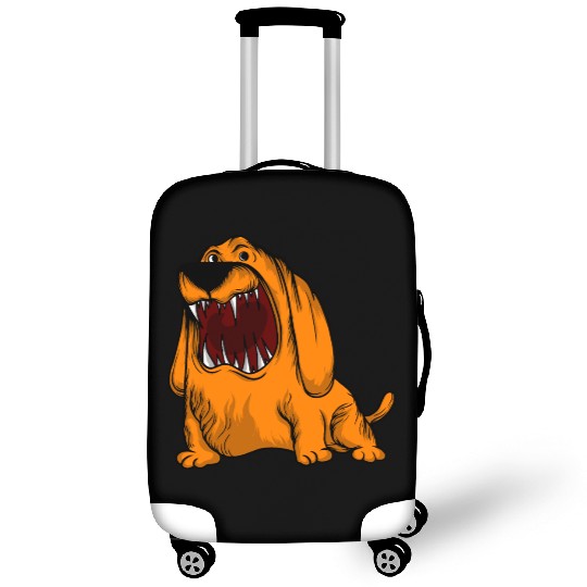 Scary Big Mouth Dog Owners Pet Lover Gift Ideas Luggage Covers