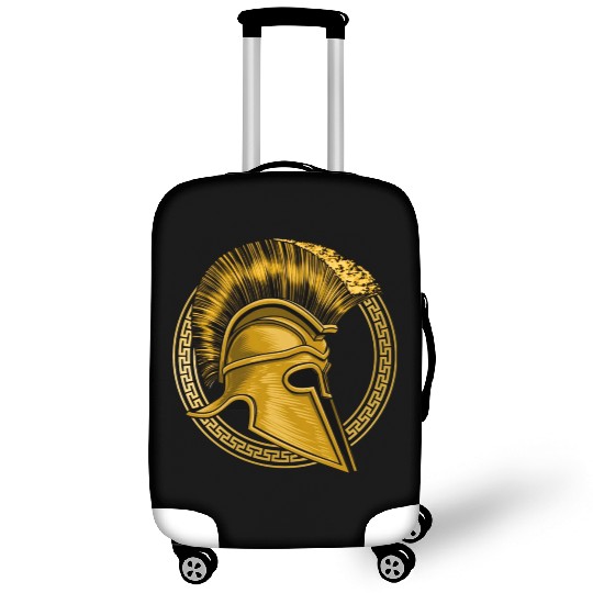 Gold Gladiator Sparta Greek Gym Workout Luggage Covers
