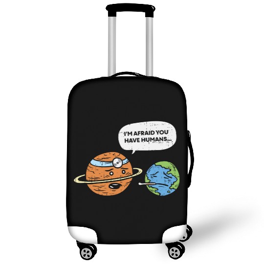 Earth Day Planet Doctor Humans Save Environment Luggage Covers