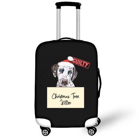Dalmatian christmas funny prison Luggage Covers