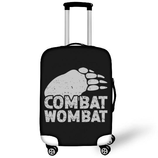 Combat Wombat For A Wombats Lover Luggage Covers