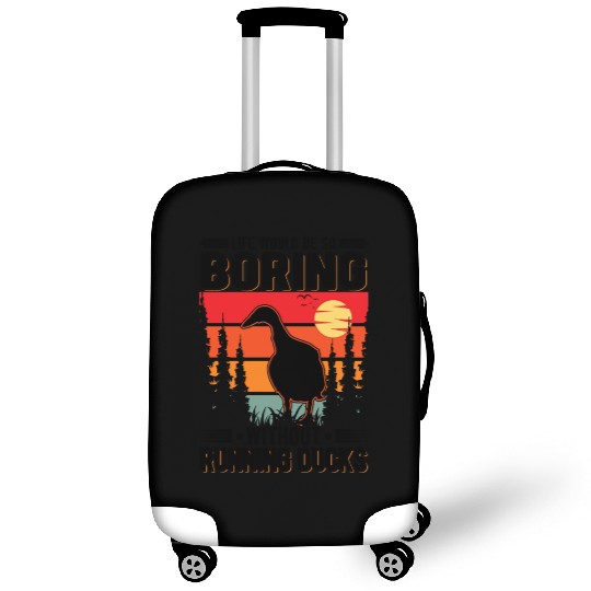 Running Duck Gift Bottle Luggage Covers