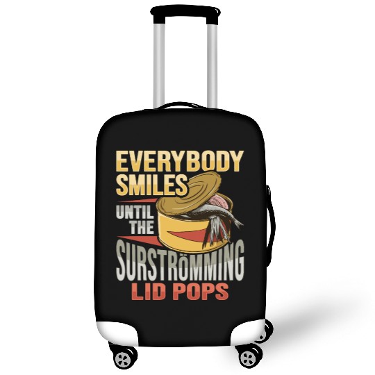 Canned Fish Surströmming Design for Swedish Fish Luggage Covers