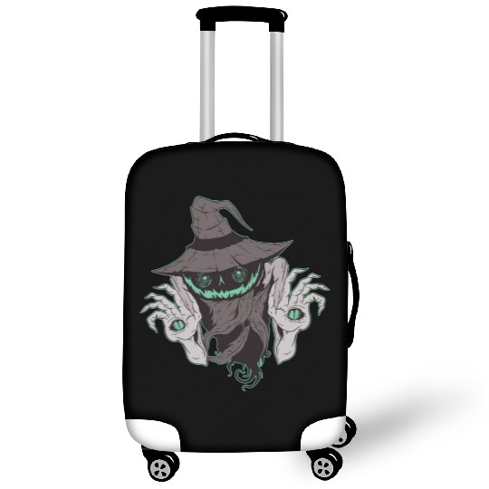 Scary Helloween devil creature Scary Helloween dev Luggage Covers