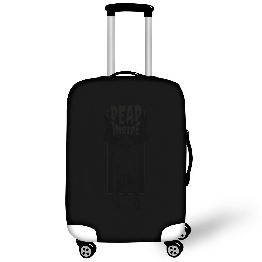 Dead-inside half skeleton Dead-inside half skeleto Luggage Covers