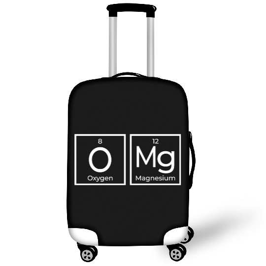 OMG Periodical Table Chemistry Science Geek Gifts Luggage Covers