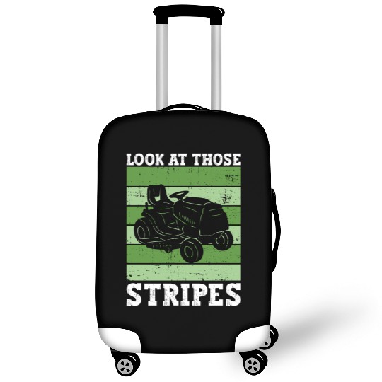 Look At Those Stripes - Lawn Mowing Funny Dad Lawn Luggage Covers