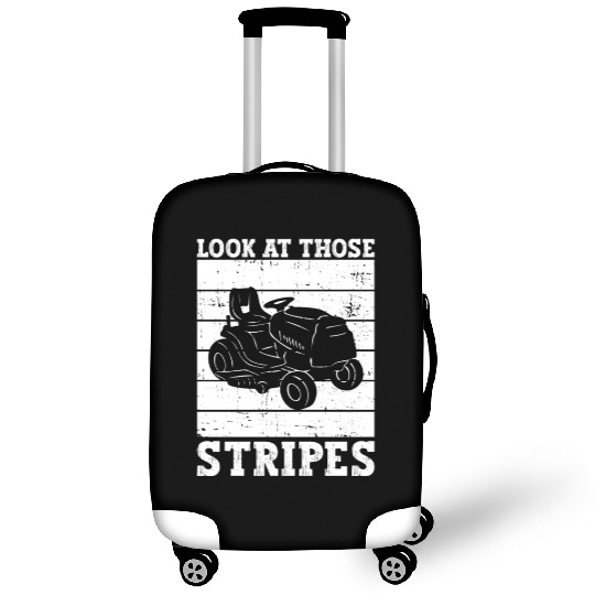 Look At Those Stripes - Lawn Mowing Funny Dad Lawn Luggage Covers