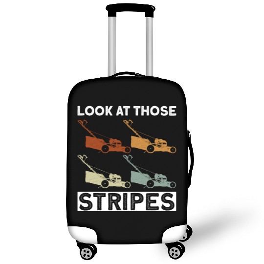 Look At Those Stripes - Lawn Mowing Funny Dad Lawn Luggage Covers
