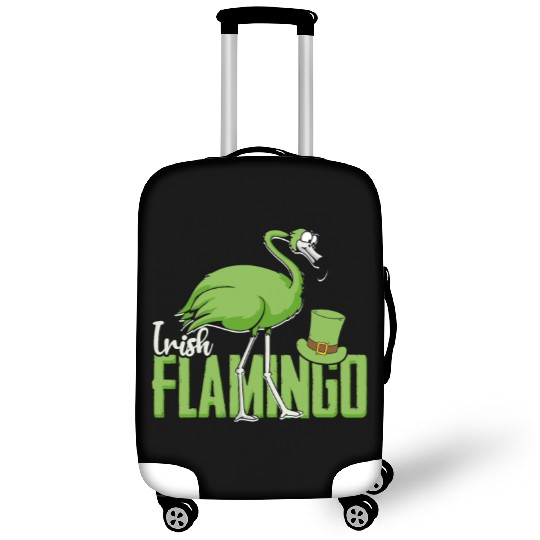 Irish Flamingo - bird Luggage Covers