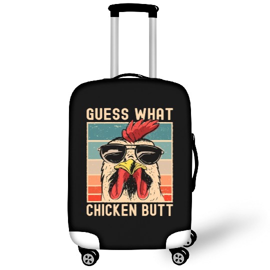 Chicken Meme Design Guess What Chicken Butt Luggage Covers