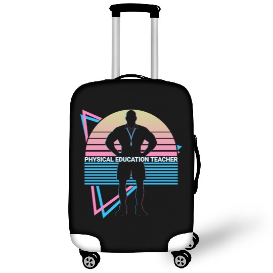 Physical Education Teacher PE Teacher Retro Luggage Covers