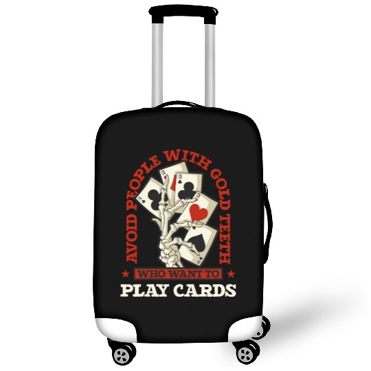 Poker Casino Poker Player Gambling Roulette Gift Luggage Covers