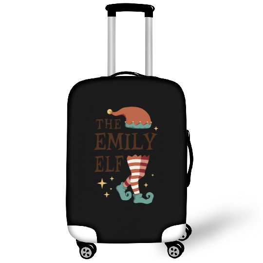 The Emily Elf - Christmas Pajama for Emily Luggage Covers