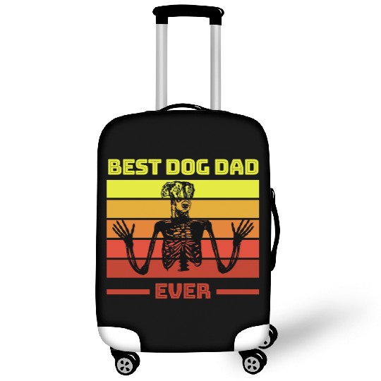 Best Dog Dad Ever Hunde Retro Luggage Covers