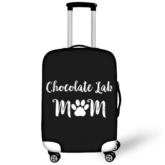 Chocolate Lab Mom Dog Lover Luggage Covers