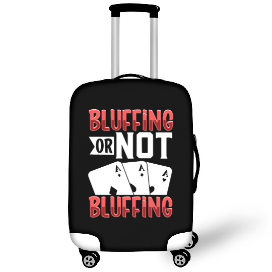 Poker Casino Poker Player Gambling Roulette Luggage Covers