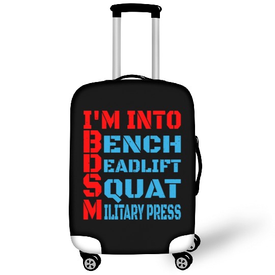 Im Into BDSM Bench Squat Deadlift Military Press14 Luggage Covers