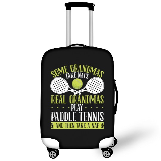 Paddle Tennis Player Match Grandmom Grandma Luggage Covers