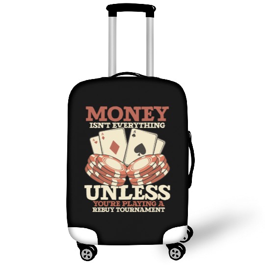 Poker Casino Poker Player Gambling Roulette Luggage Covers