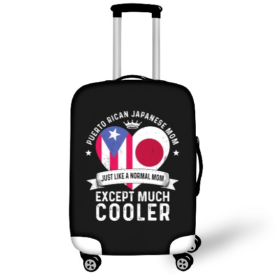 Puerto Rico Flag Japan Mom Mothers Day Women Mama Luggage Covers