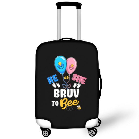 He or She Bruv To Bee Best Brother Ever Big Bro Luggage Covers