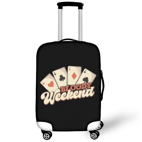 Poker Casino Poker Player Gambling Roulette Luggage Covers