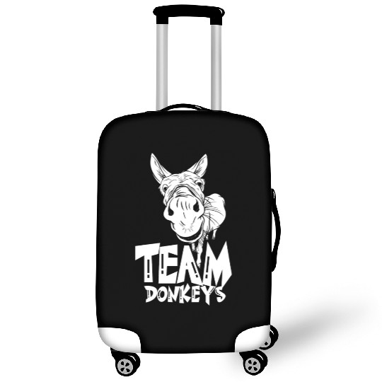 Team Donkeys Farm Animal Donkey Lover Luggage Covers