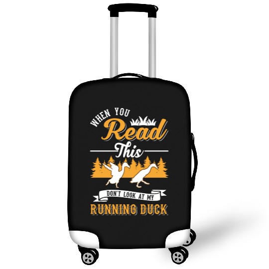 Indian Runner Gift Running Duck Luggage Covers