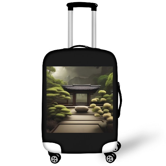 Zen garden Luggage Covers