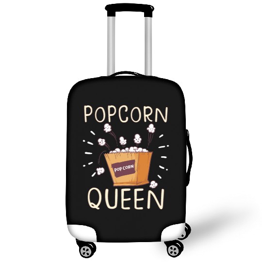 Movie Watching Cinema Popcorn Binge Watching Luggage Covers