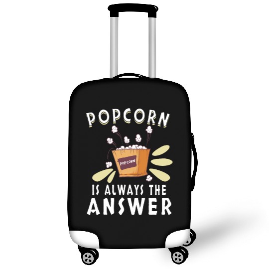 Movie Watching Cinema Popcorn Binge Watching Luggage Covers