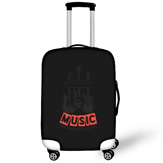 Guitar Rock Music For Guitarists Retro Luggage Covers