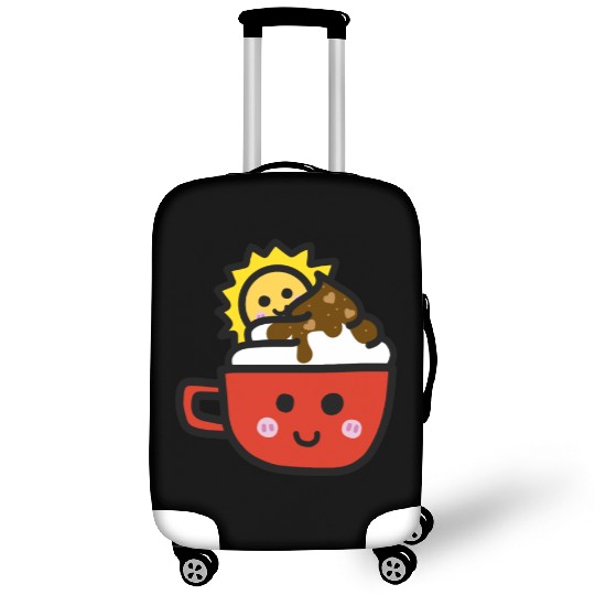 coffee coffee, corgi drawing, buy corgi drawing, p Luggage Covers