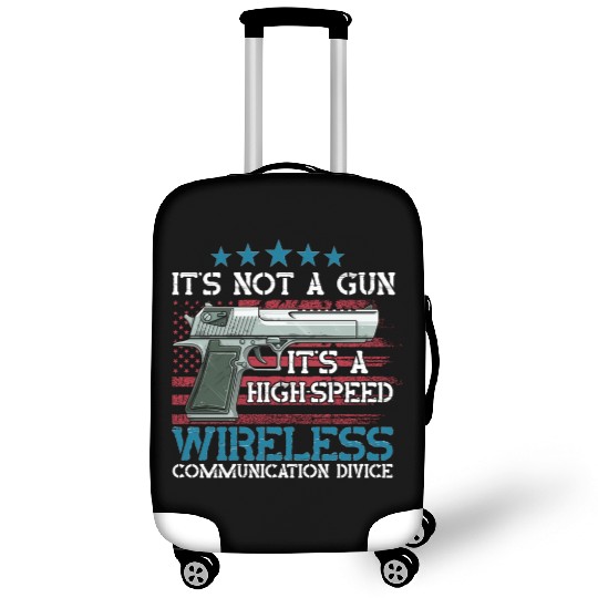 Its Not A Gun Meme Funny Its Not A Gun Luggage Covers