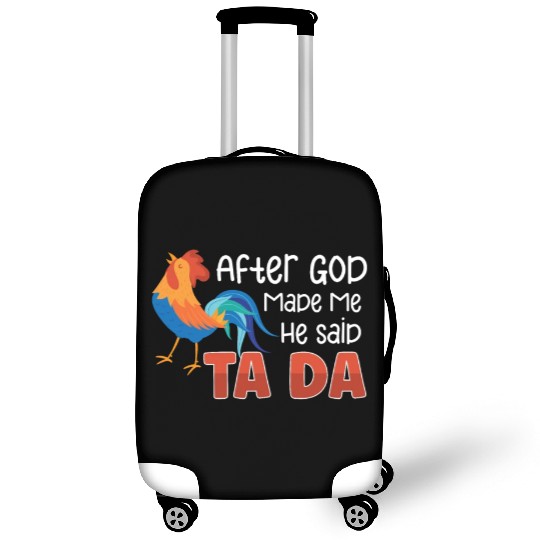 Chicken Farmer Gift Funny Chickens Country Farm Luggage Covers