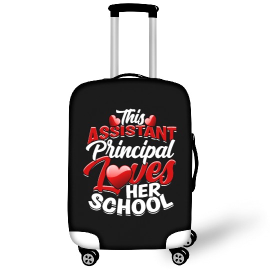 Assistant Principal Back School Teacher Principal Luggage Covers