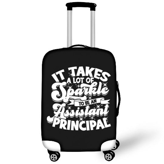 Assistant Principal Back School Teacher Principal Luggage Covers