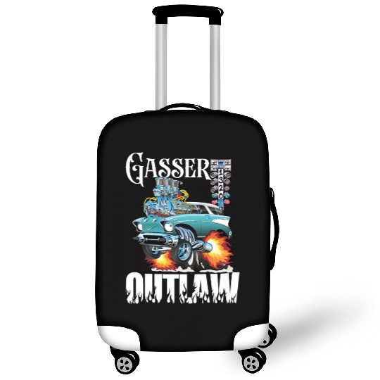 Gasser Outlaw Class Vintage Drag Racing Race Car Luggage Covers