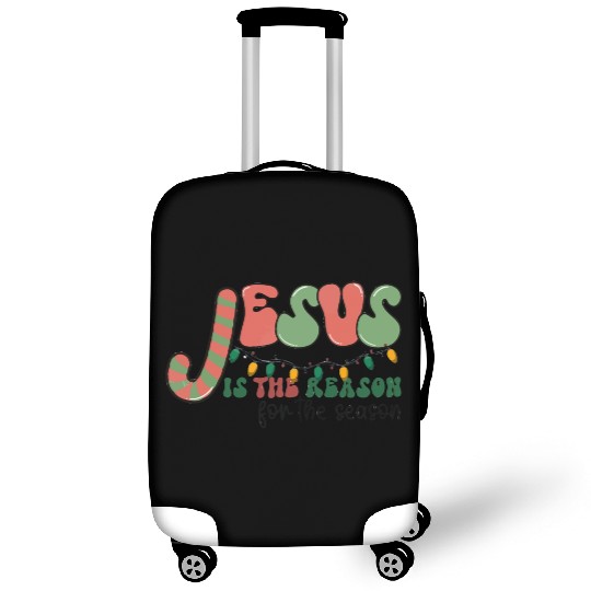 Jesus is The Reason for the Season Candy Christian Luggage Covers