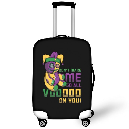 Witchcraft Doll Festival Parade Beads Mardi Gras Luggage Covers